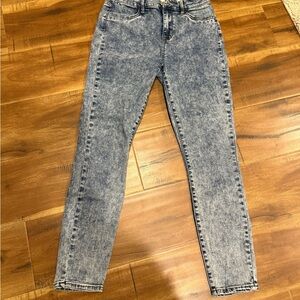 PacSun Blue Acid Wash Skinny Jeans